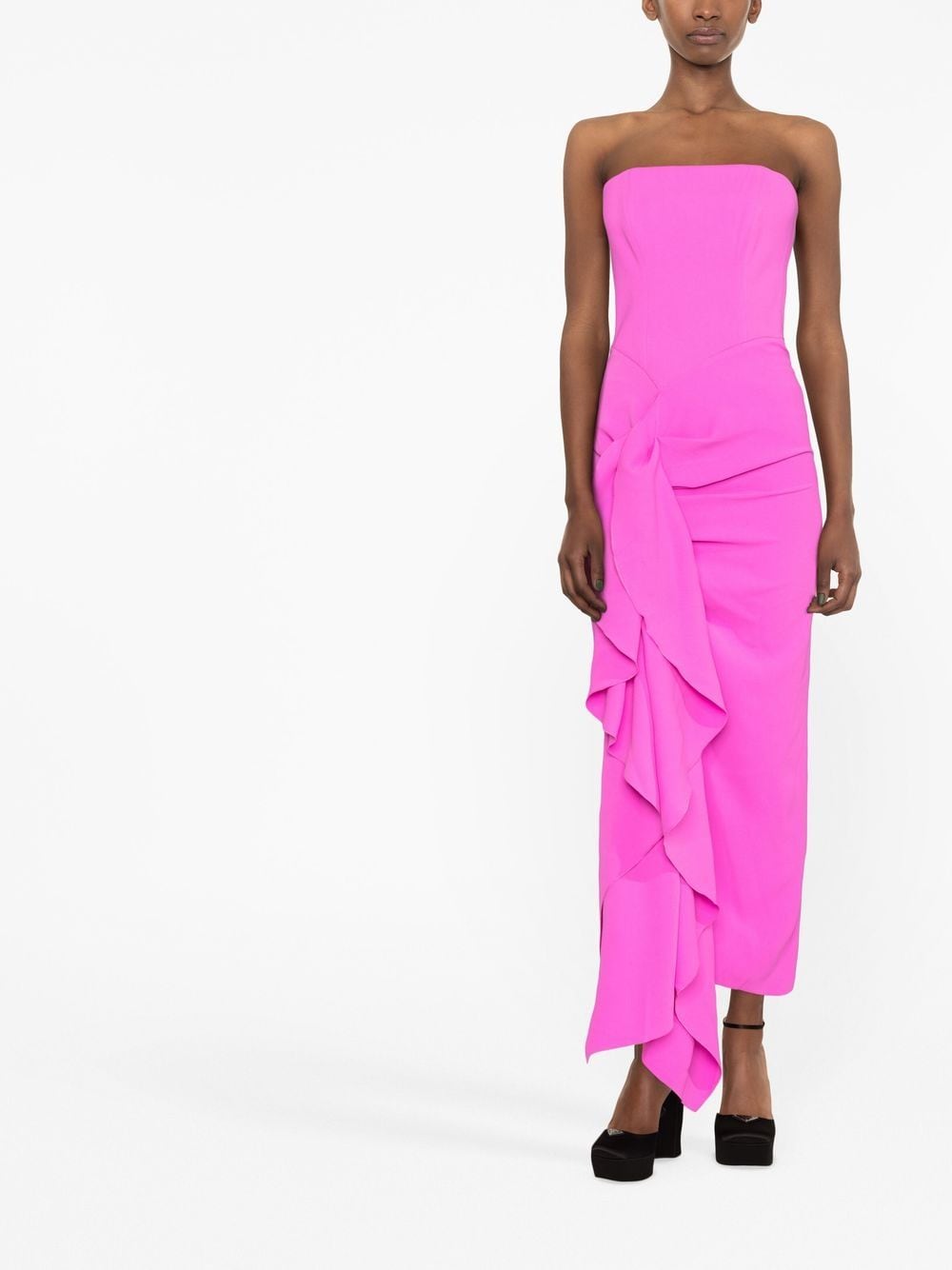 Solace London Dresses Fuchsia - VivaceVenus