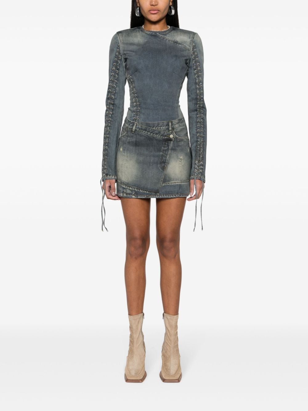 Acne Studios Dresses Clear Blue - VivaceVenus