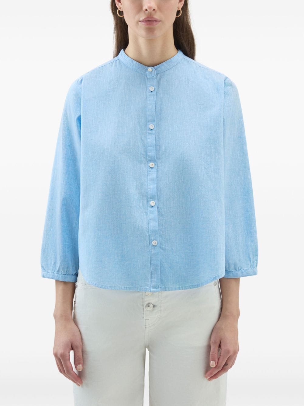 Woolrich Shirts Clear Blue - VivaceVenus