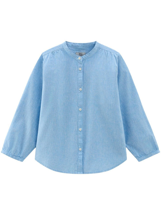 Woolrich Shirts Clear Blue - VivaceVenus