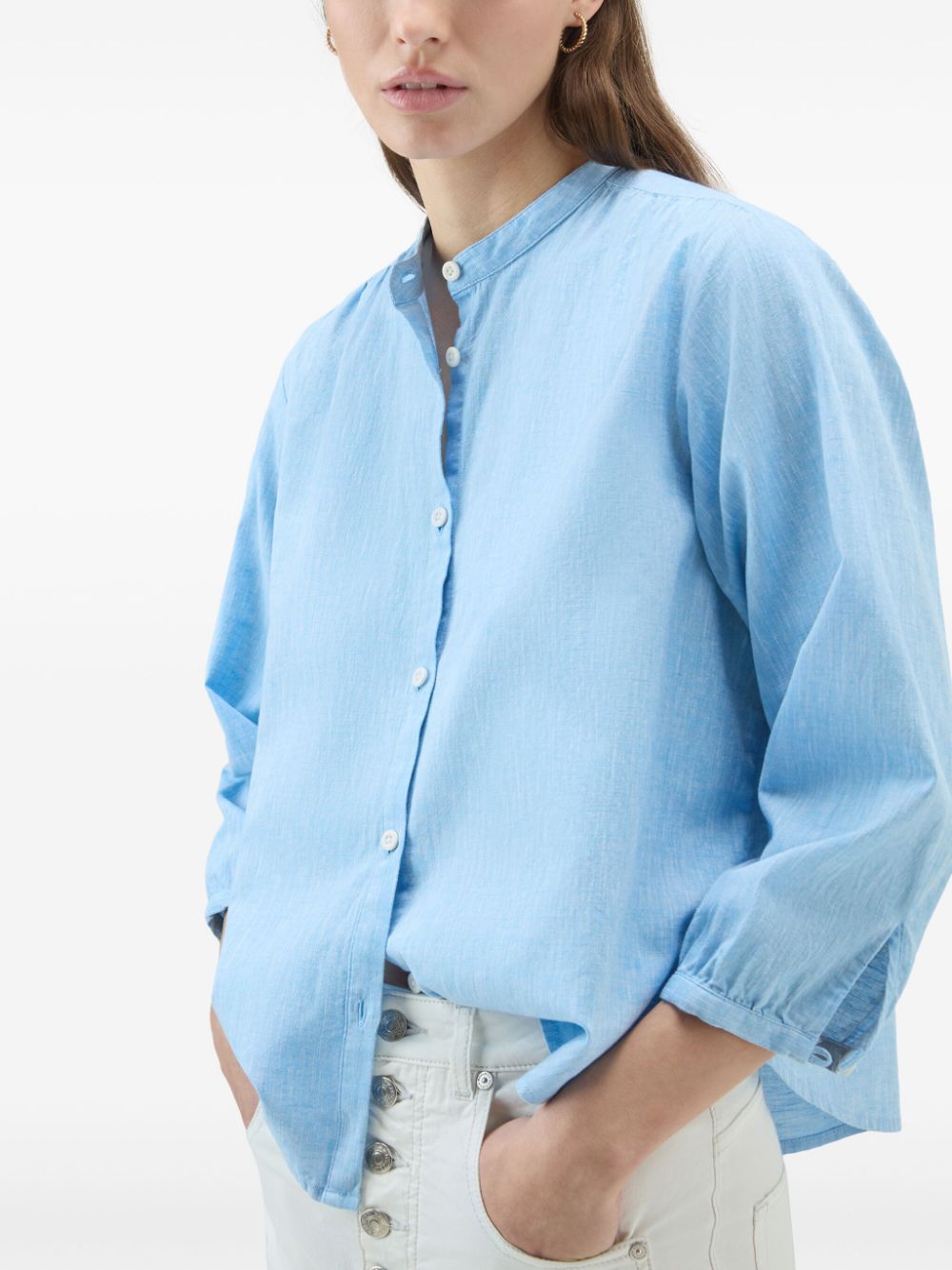 Woolrich Shirts Clear Blue - VivaceVenus