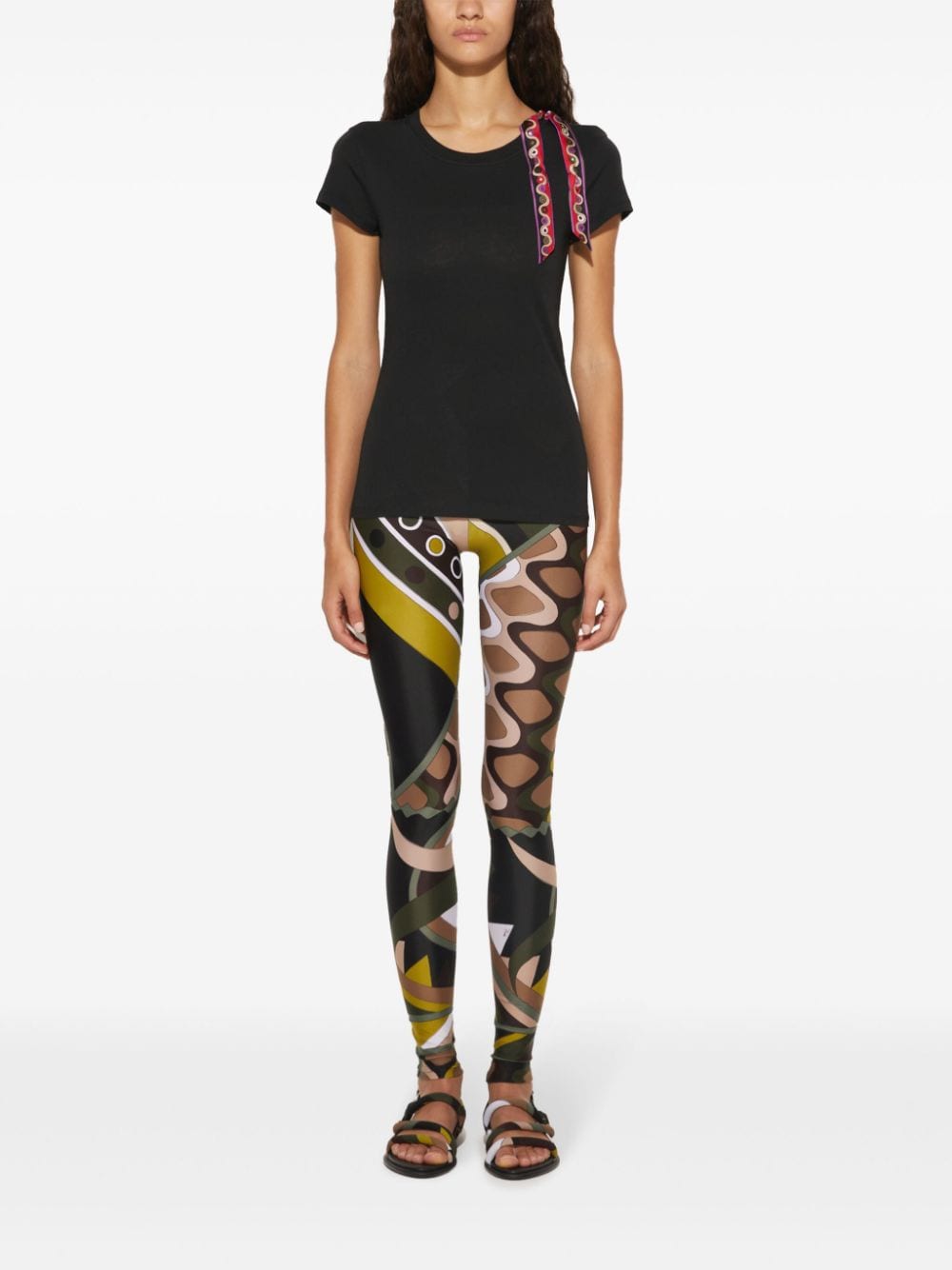 Pucci T-shirts and Polos Black - VivaceVenus