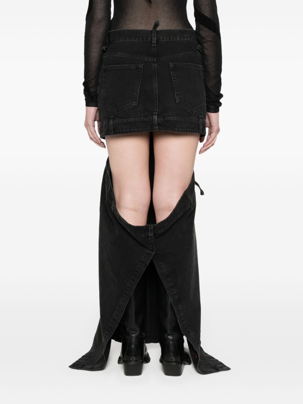 The Attico Skirts Black - VivaceVenus