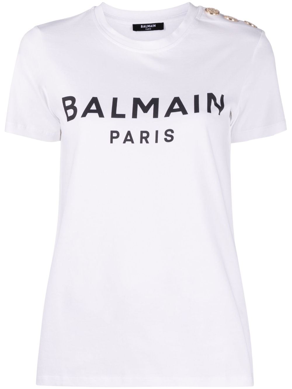 Balmain T-shirts and Polos White - VivaceVenus