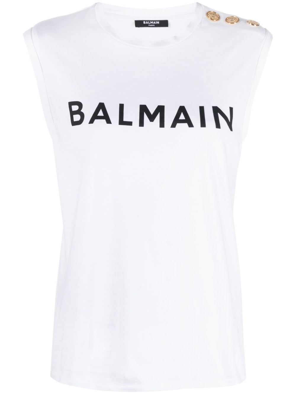 Balmain Top White - VivaceVenus