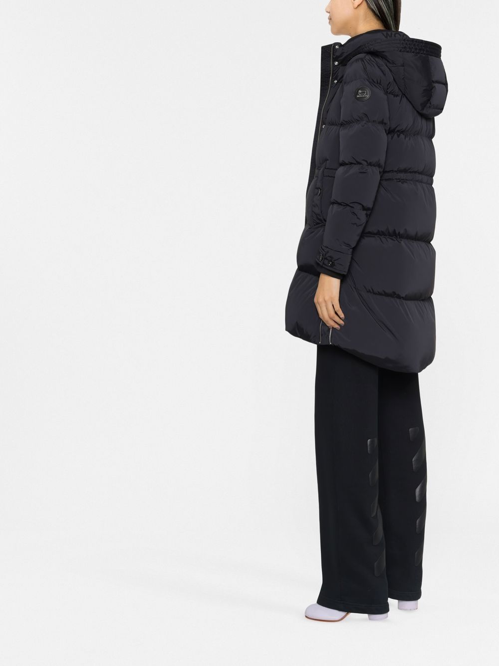 Woolrich Coats Black - VivaceVenus