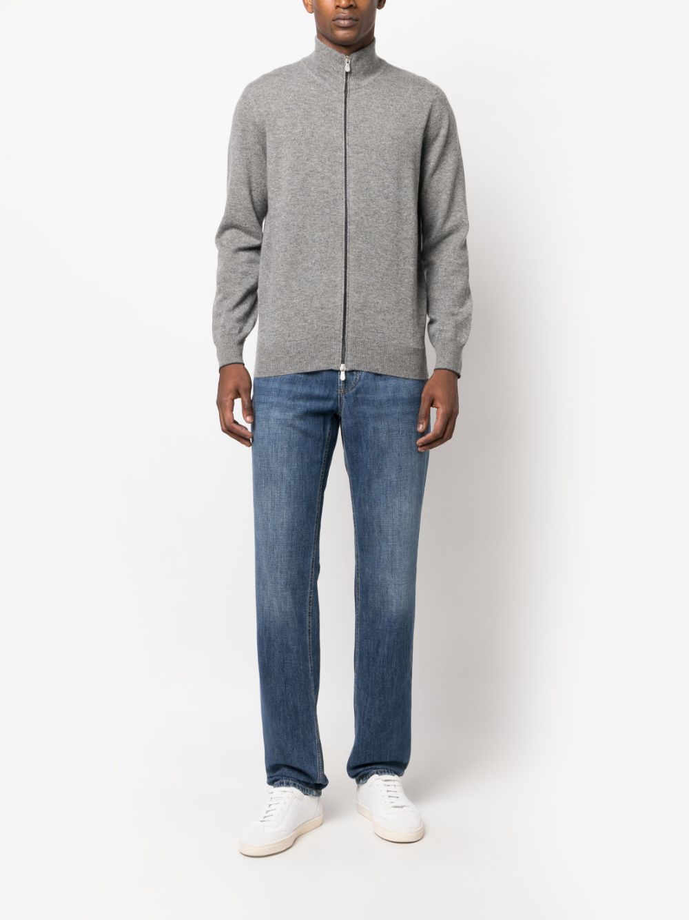 Brunello Cucinelli Sweaters Grey - VivaceVenus