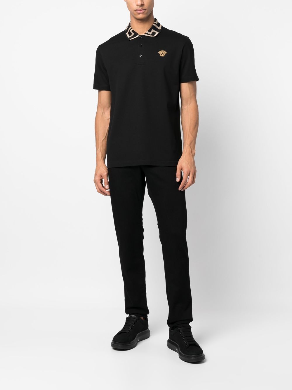 Versace T-shirts and Polos Black - VivaceVenus