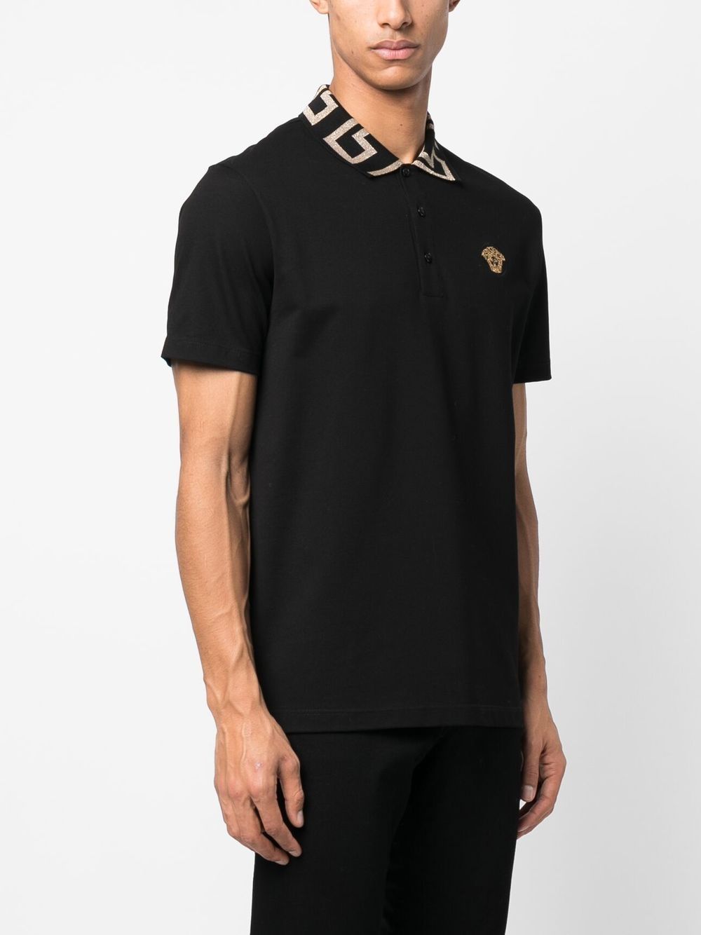 Versace T-shirts and Polos Black - VivaceVenus