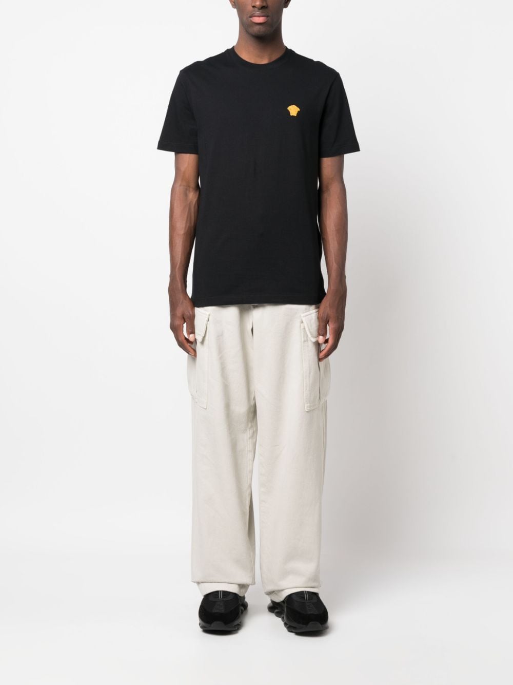 Versace T-shirts and Polos Black - VivaceVenus