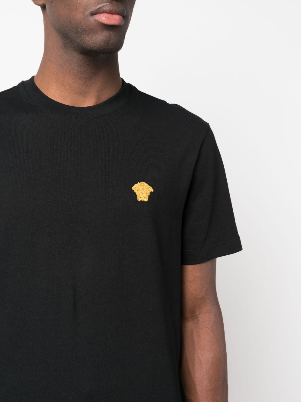 Versace T-shirts and Polos Black - VivaceVenus