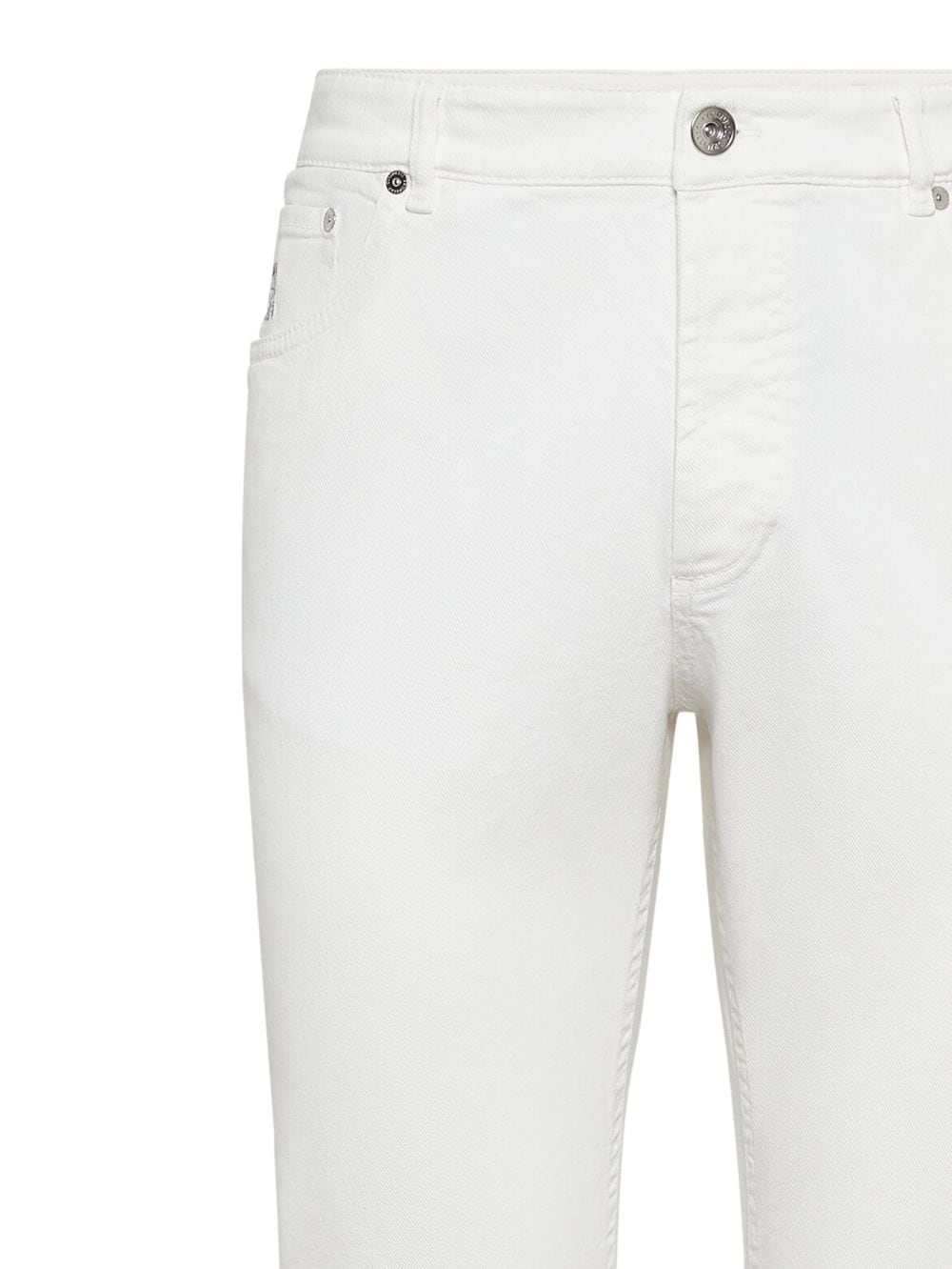 Brunello Cucinelli Jeans White - VivaceVenus