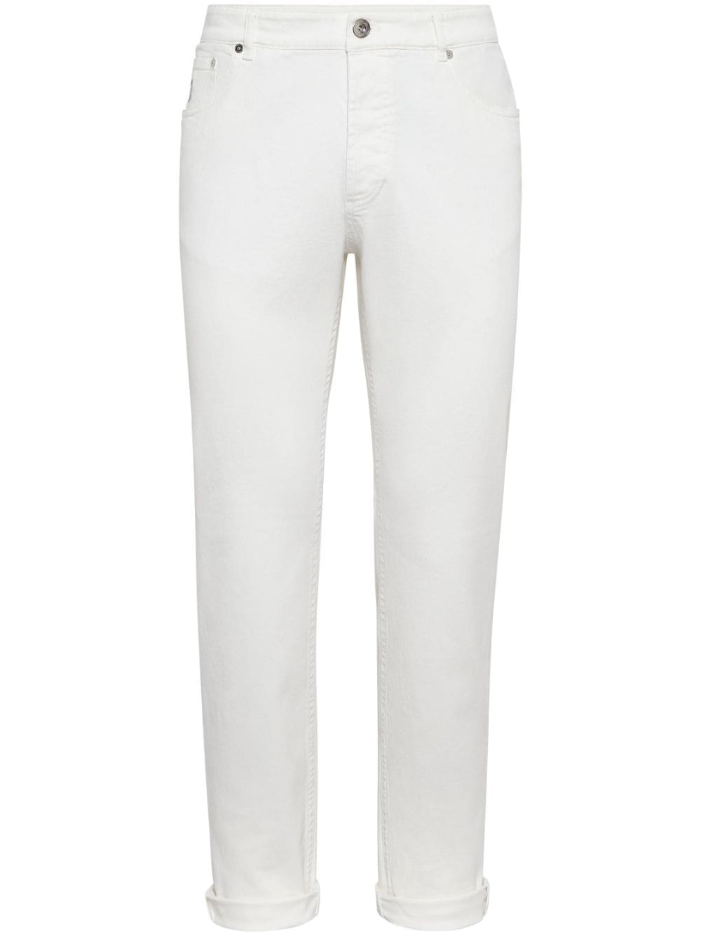 Brunello Cucinelli Jeans White - VivaceVenus