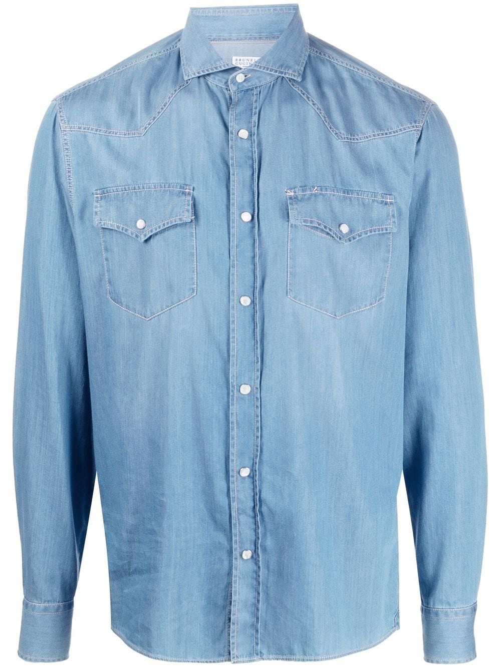 Brunello Cucinelli Shirts Clear Blue - VivaceVenus