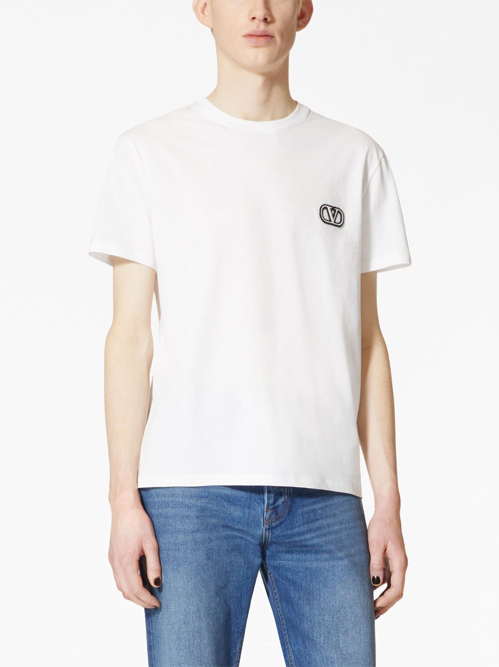 Valentino T-shirts and Polos White - VivaceVenus