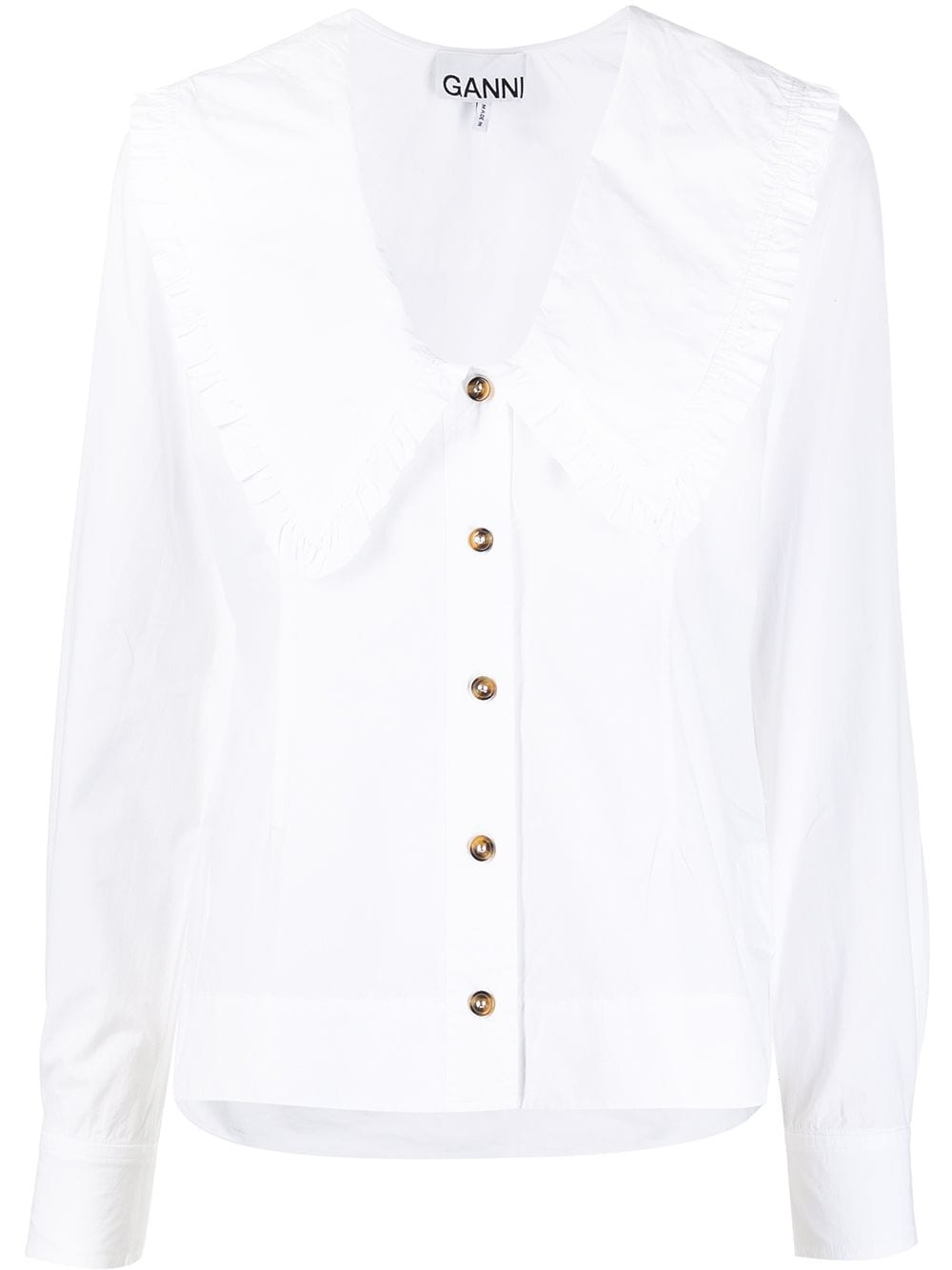 GANNI Shirts White - VivaceVenus