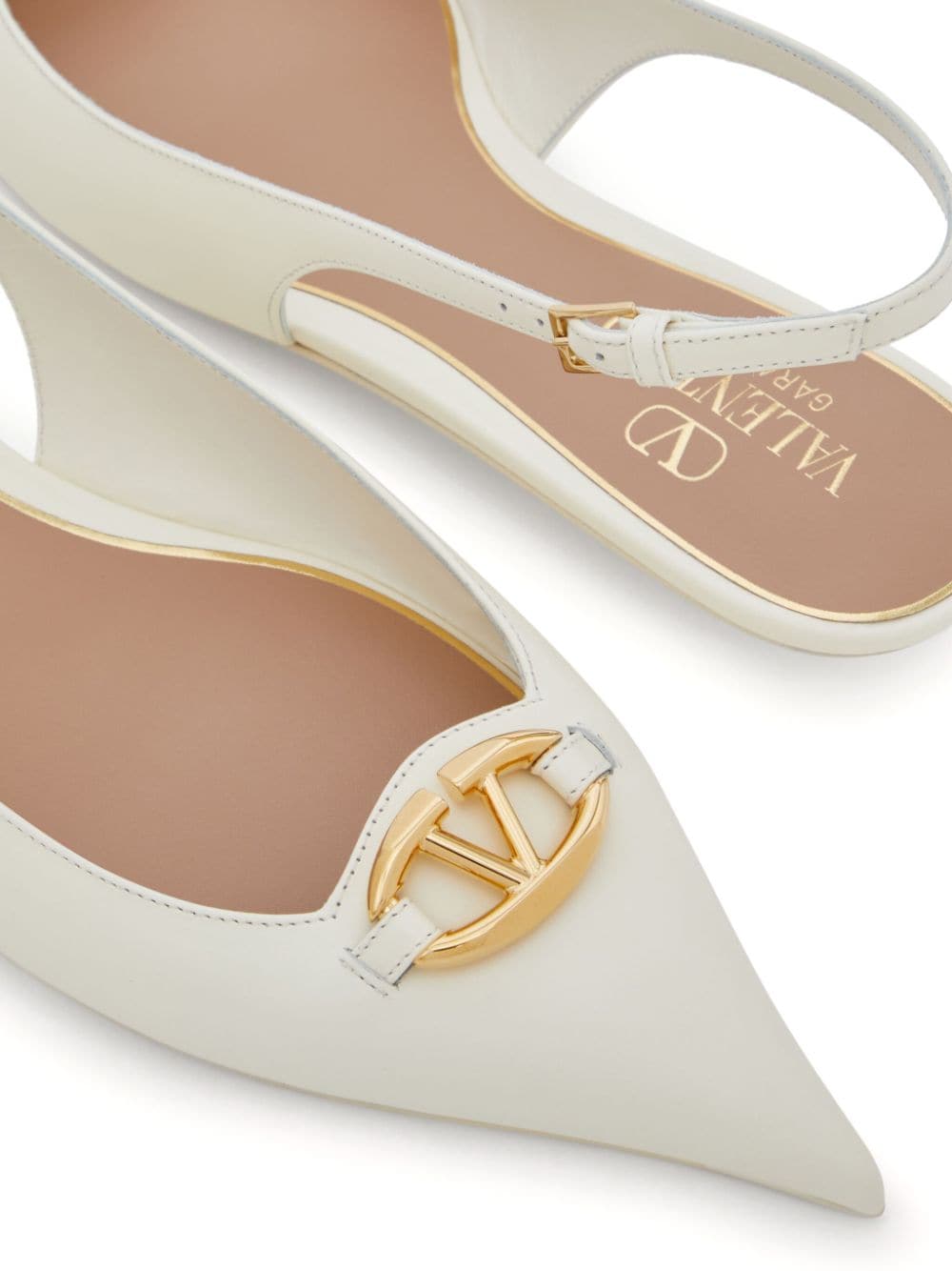 Valentino Garavani Flat shoes White - VivaceVenus