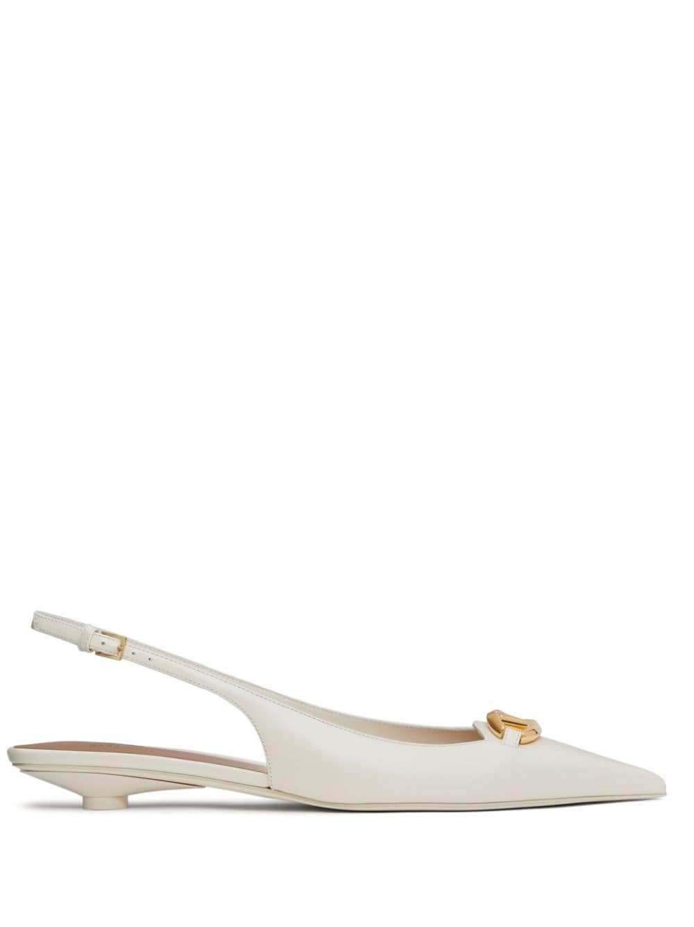 Valentino Garavani Flat shoes White - VivaceVenus