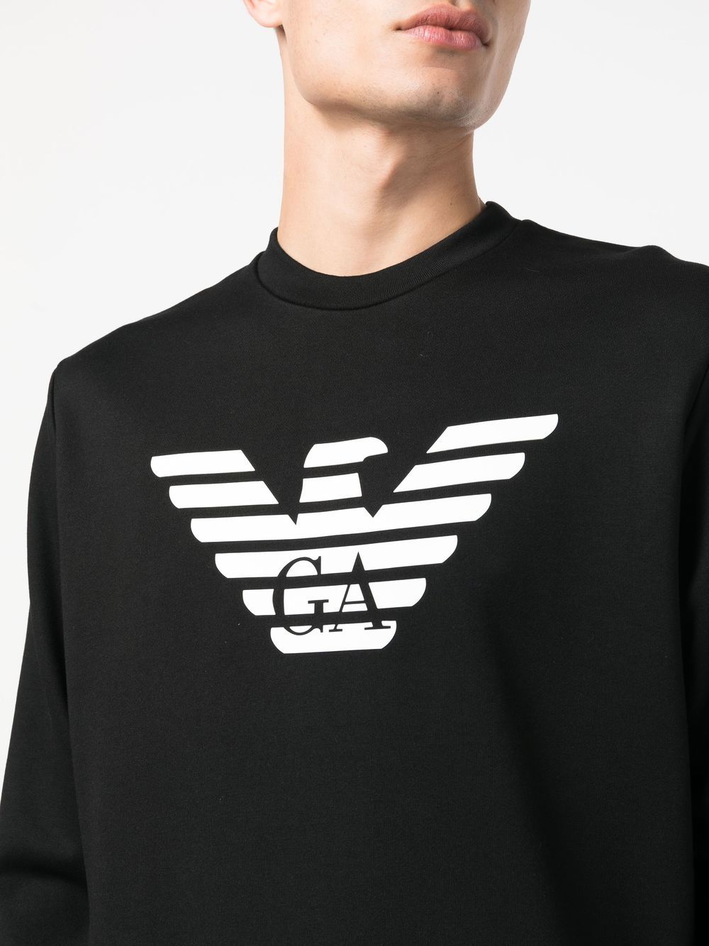 Emporio Armani Sweaters Black