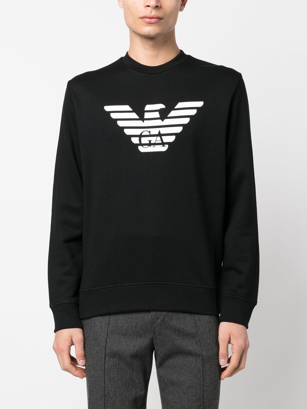 Emporio Armani Sweaters Black