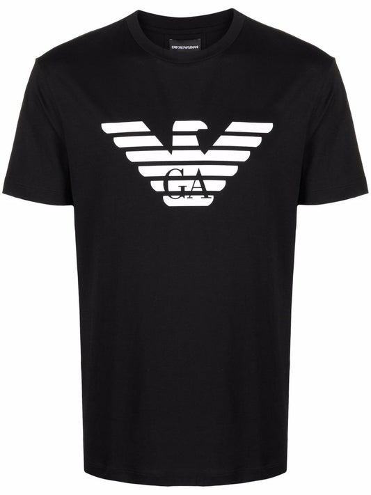 Emporio Armani T-shirts and Polos Black - VivaceVenus