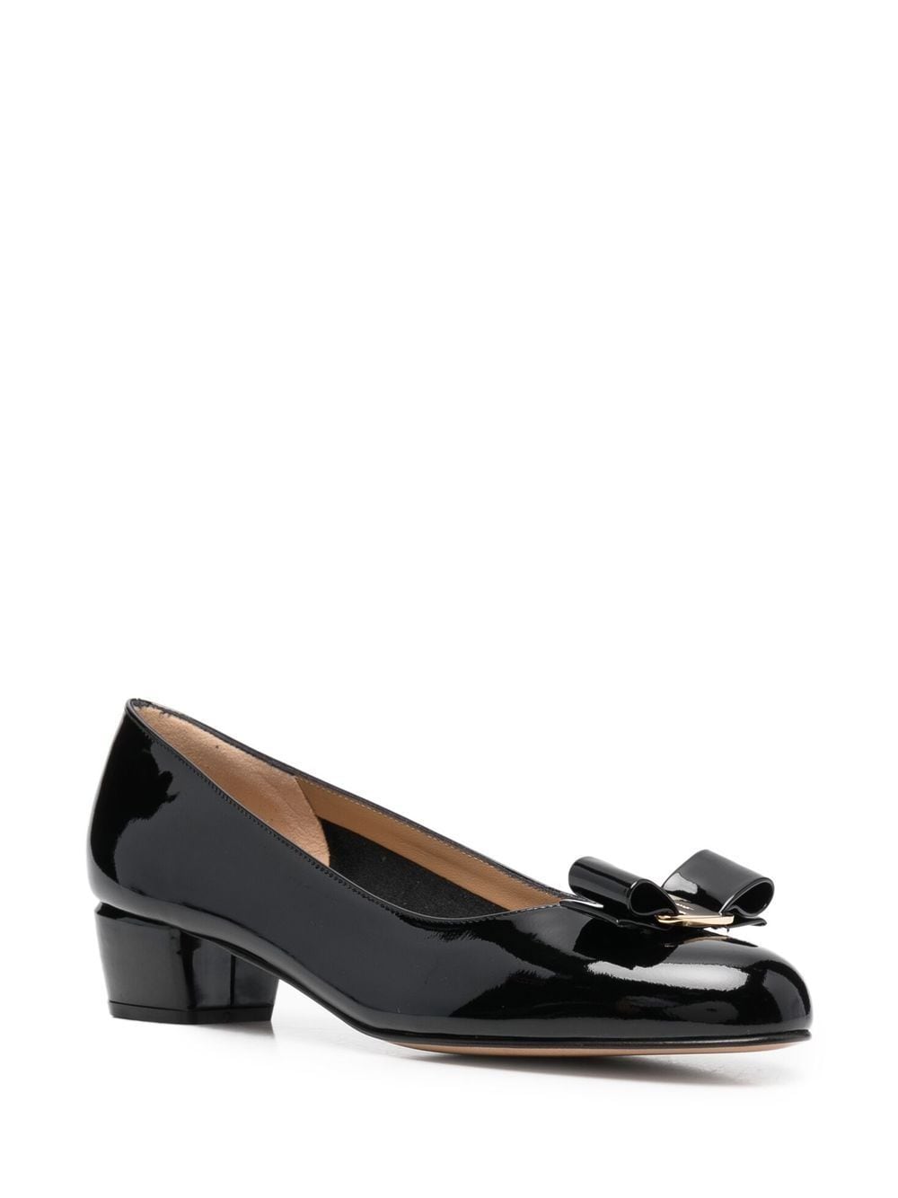 Ferragamo With Heel Black - VivaceVenus