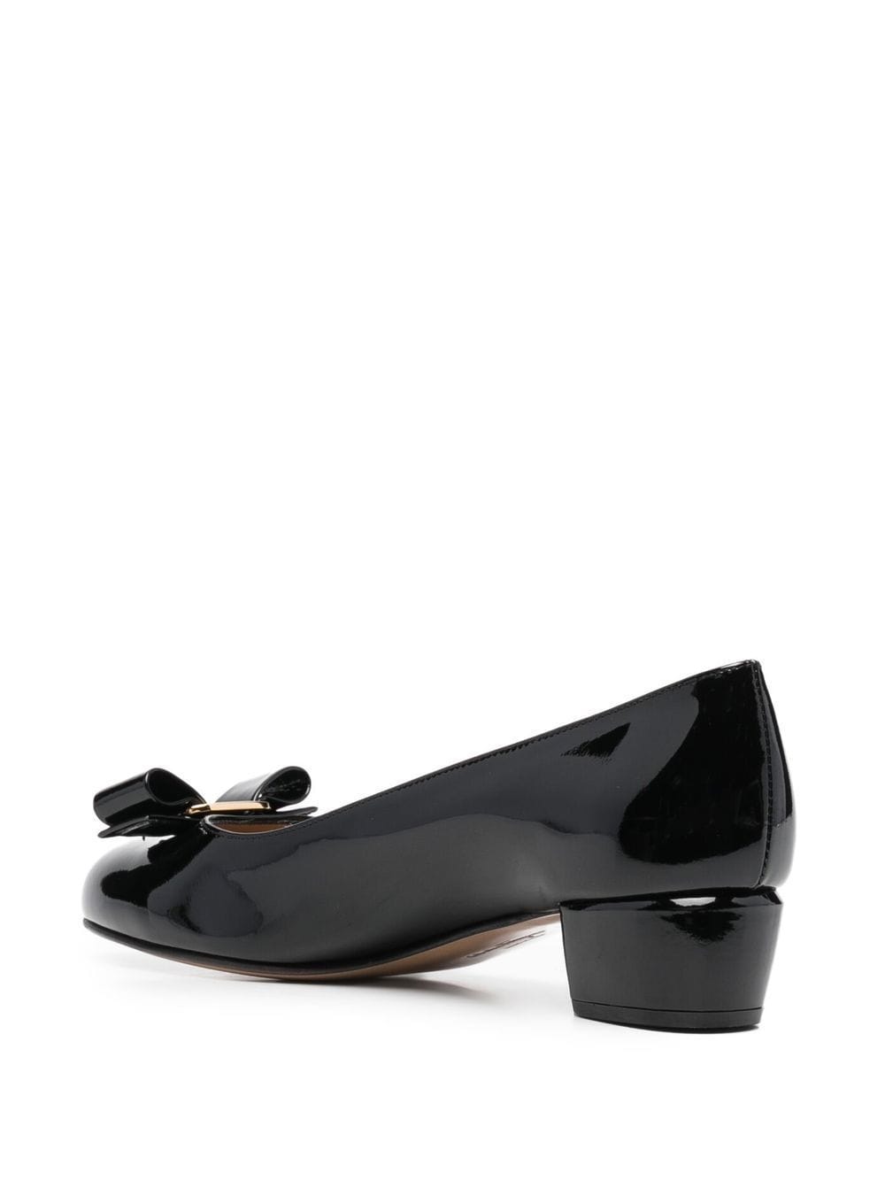 Ferragamo With Heel Black - VivaceVenus