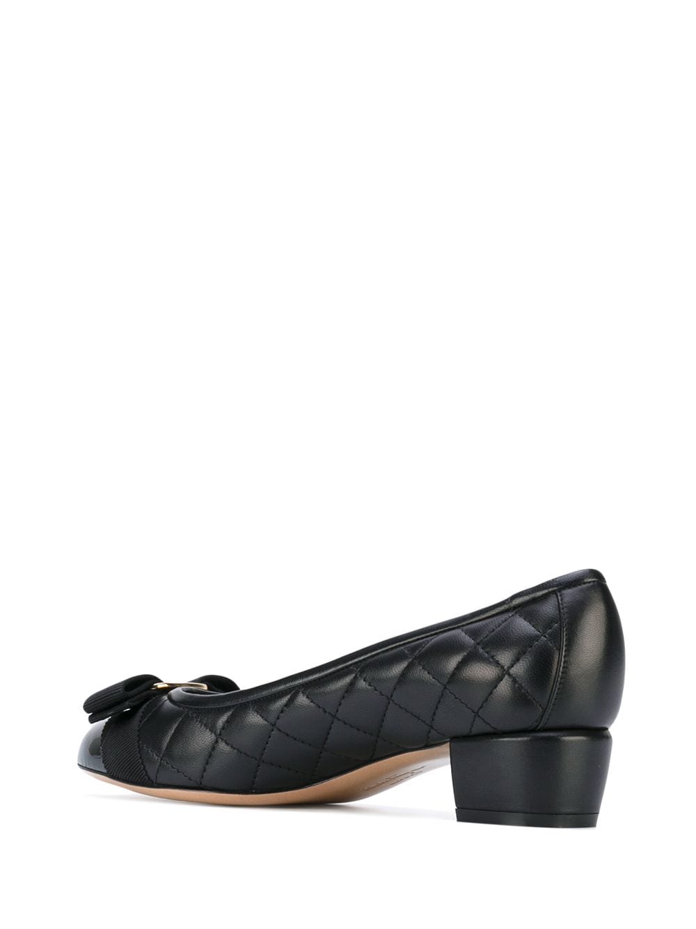 Ferragamo With Heel Black - VivaceVenus