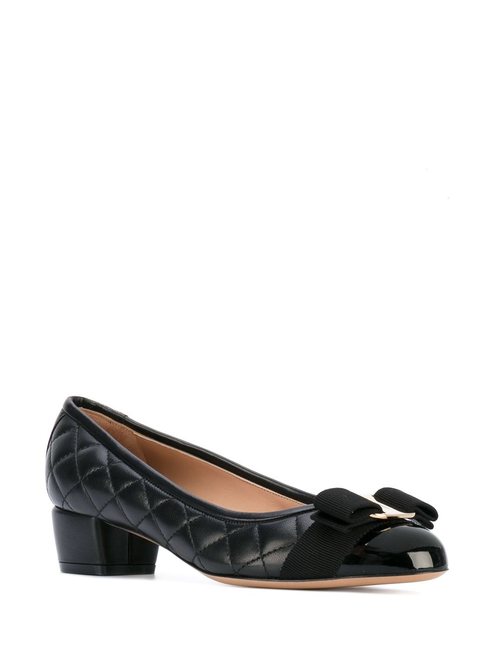 Ferragamo With Heel Black - VivaceVenus