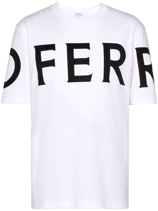 Ferragamo T-shirts and Polos White - VivaceVenus