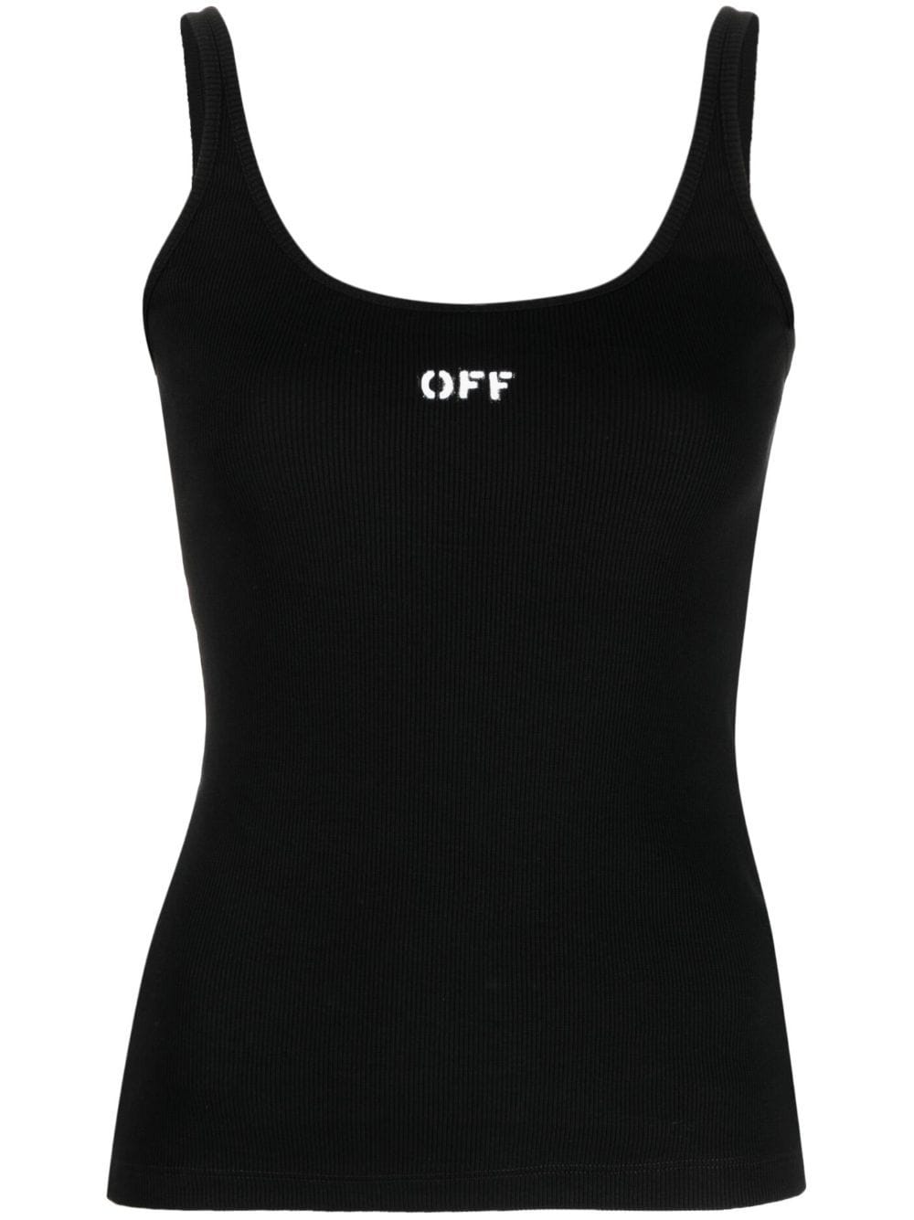 Off White Top Black - VivaceVenus