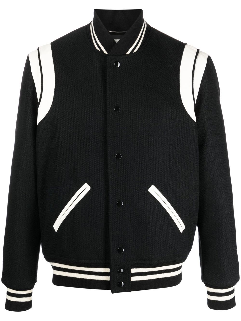 Saint Laurent  Coats Black - VivaceVenus