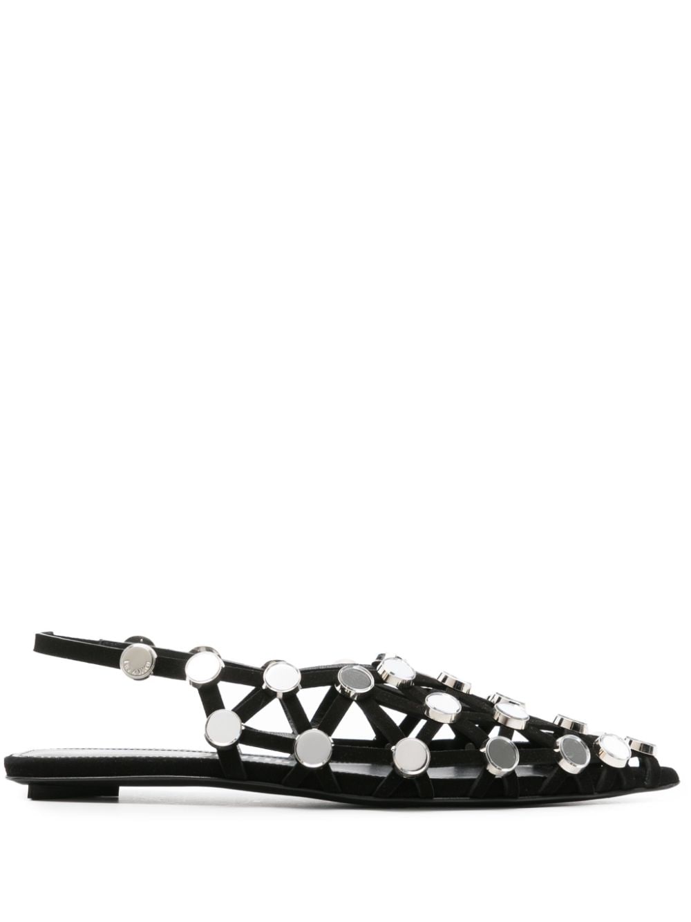 The Attico Flat shoes Black - VivaceVenus