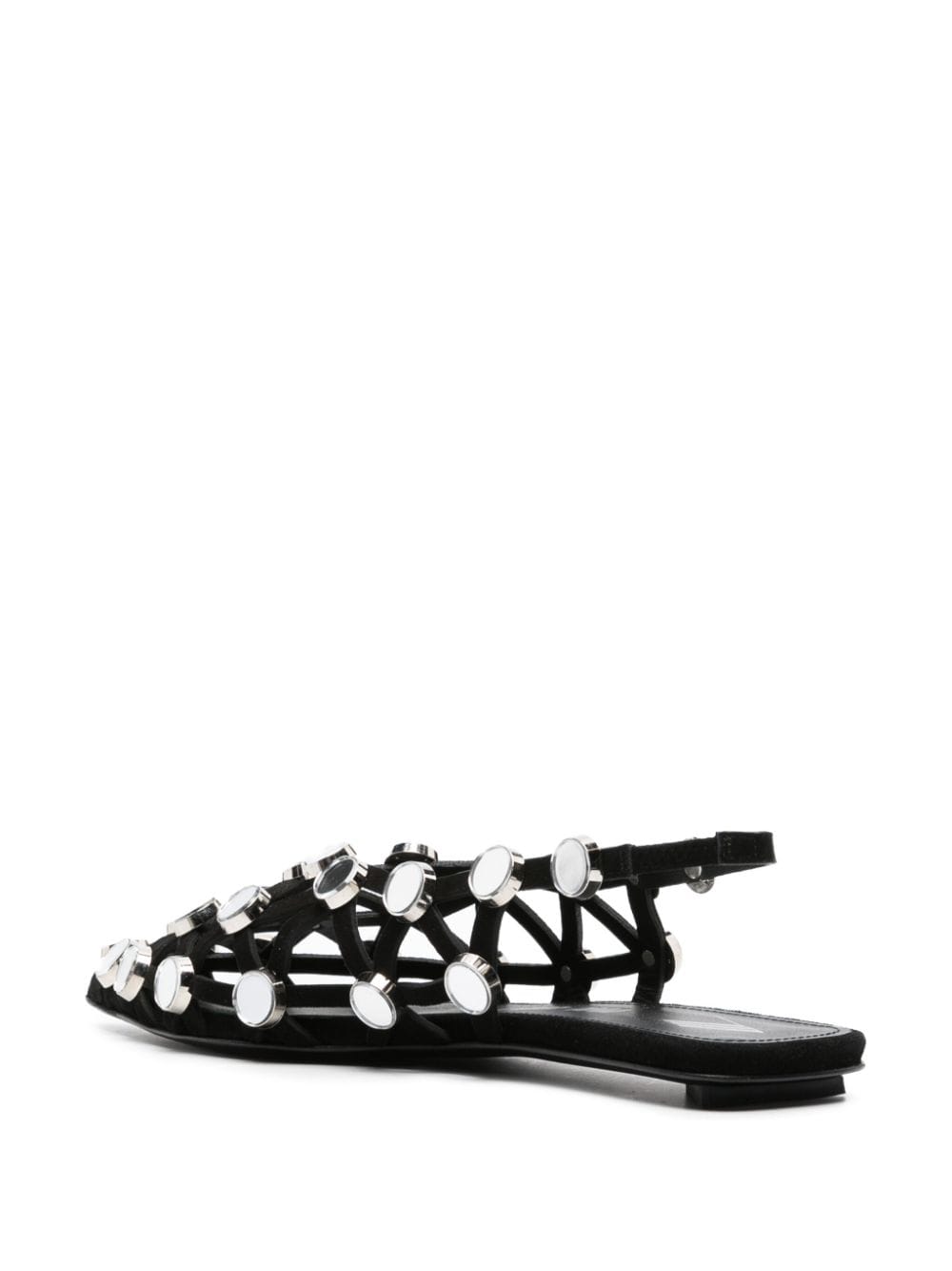 The Attico Flat shoes Black - VivaceVenus