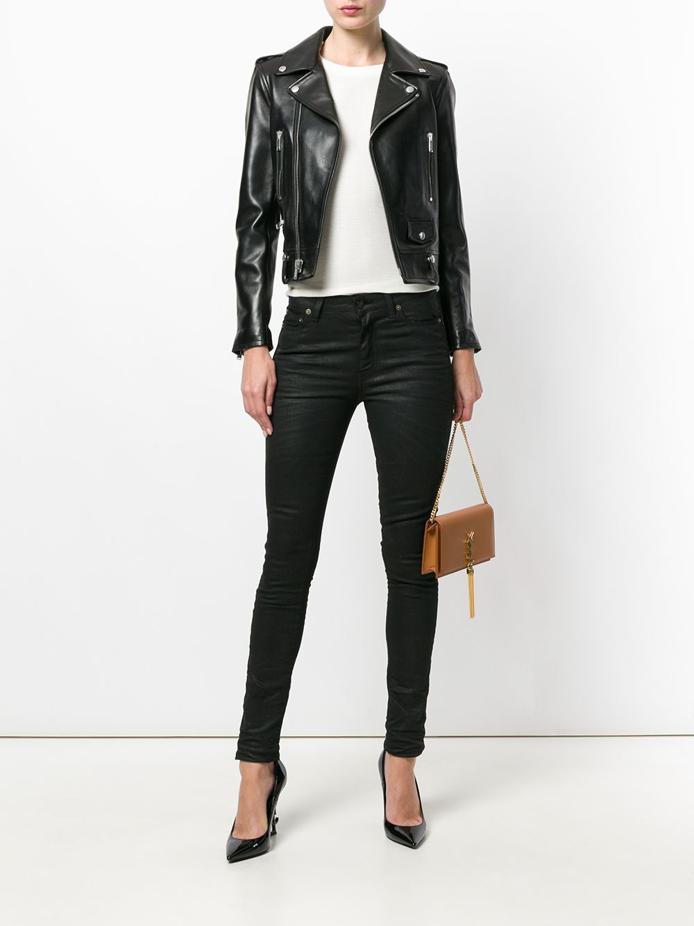 Saint Laurent  Jackets Black - VivaceVenus