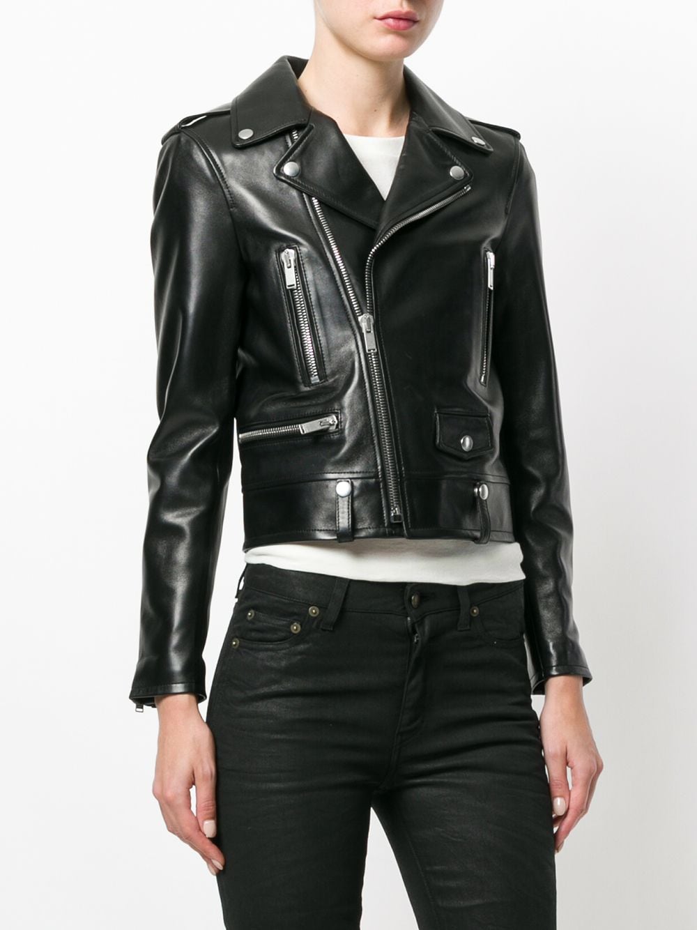 Saint Laurent  Jackets Black - VivaceVenus