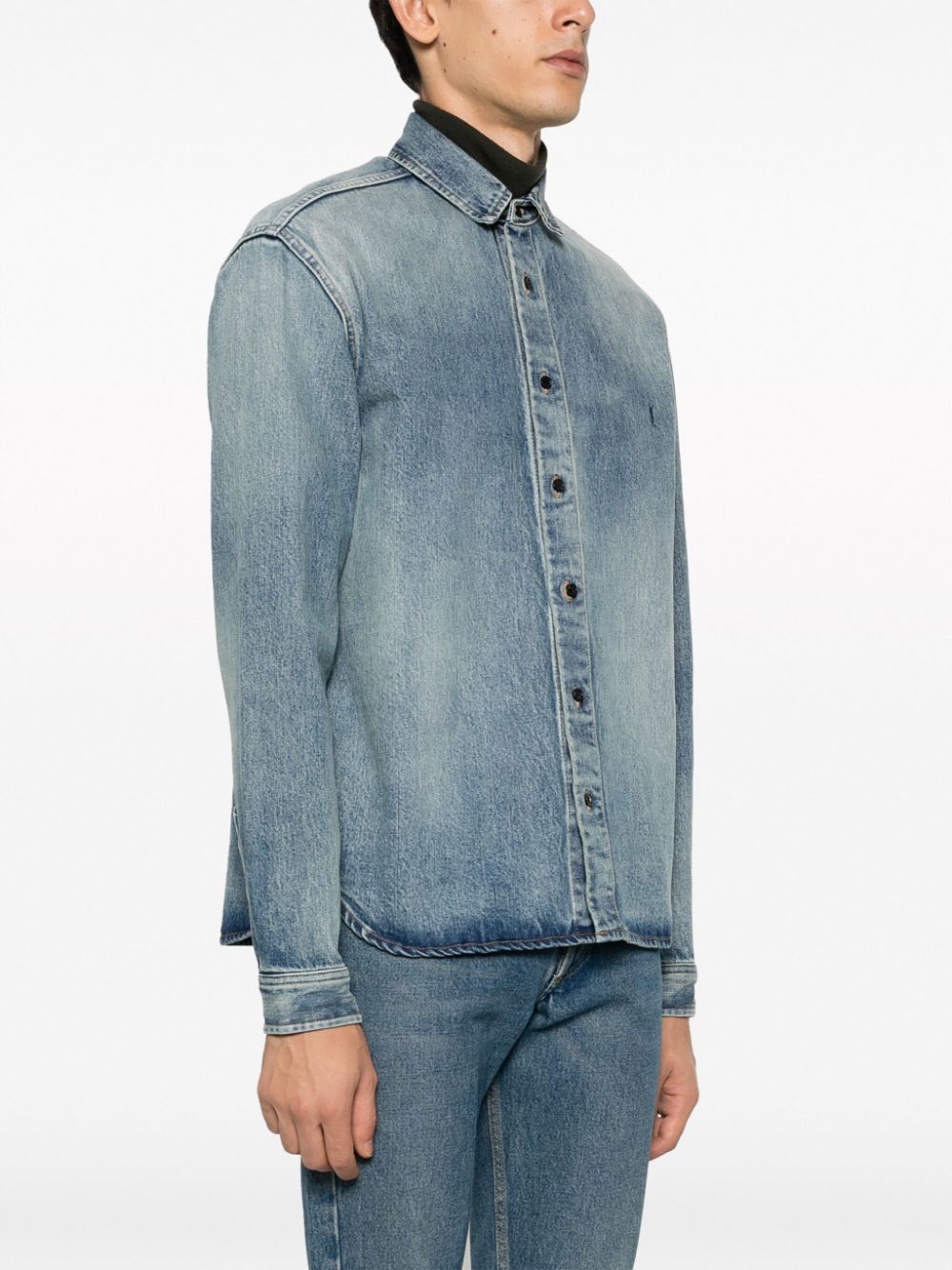 Saint Laurent  Shirts Clear Blue - VivaceVenus