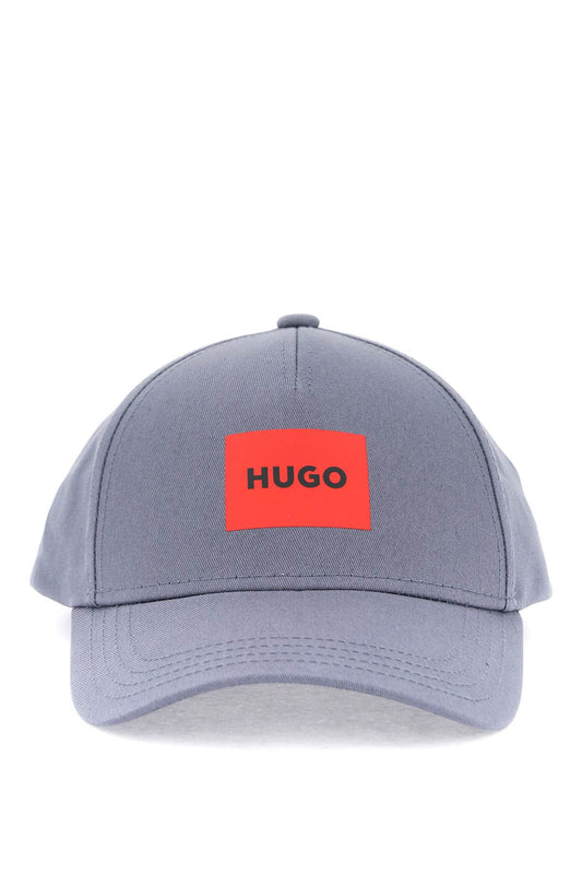 Hugo Baseball Cap With Patch Design   Grey