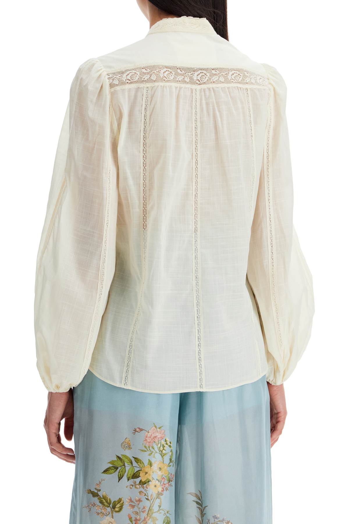 Zimmermann halliday lace-trimmed shirt - VivaceVenus