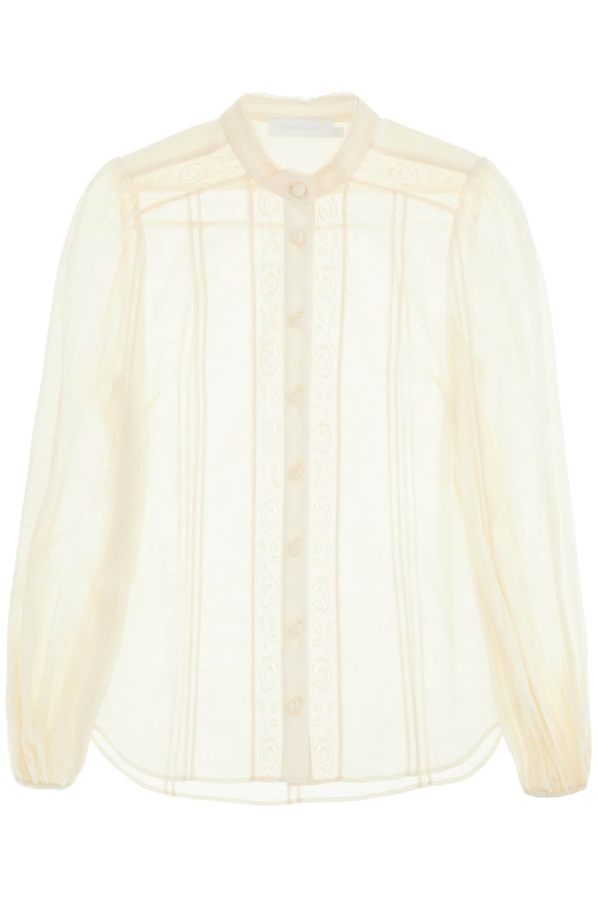 Zimmermann halliday lace-trimmed shirt - VivaceVenus