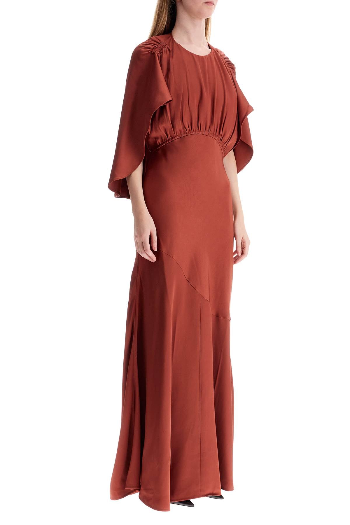 Zimmermann maxi dress eden with cape sleeves - VivaceVenus