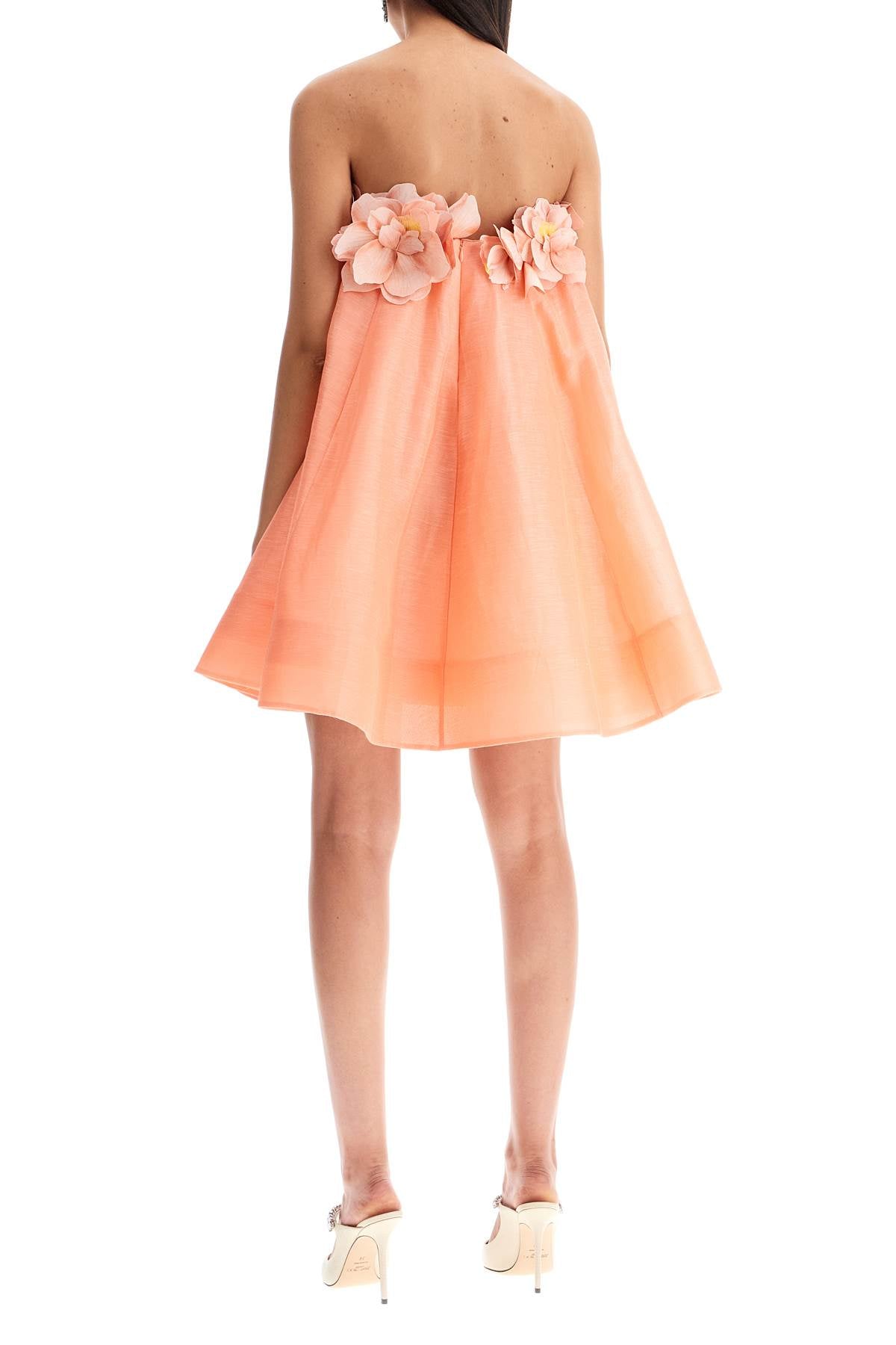 Zimmermann 'mini organza dress with petal - VivaceVenus