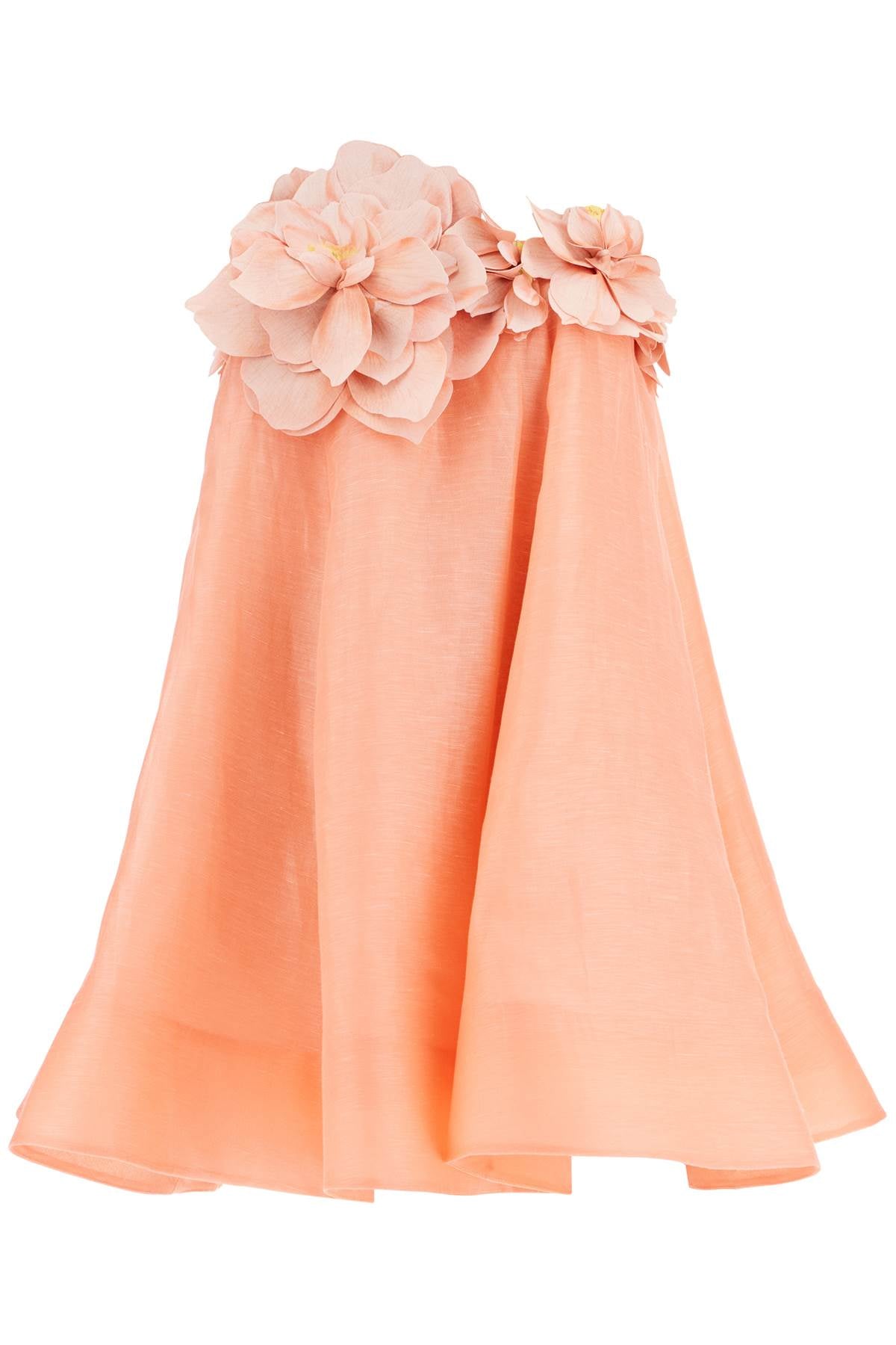 Zimmermann 'mini organza dress with petal - VivaceVenus