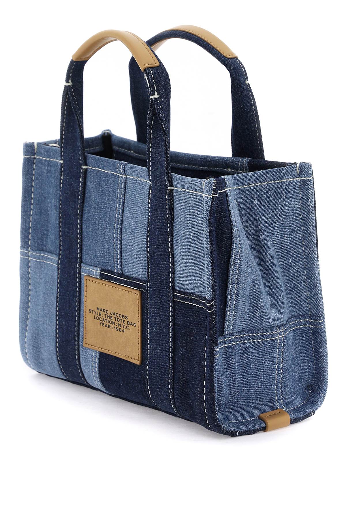 Marc Jacobs The Denim Small Tote Bag   Blue