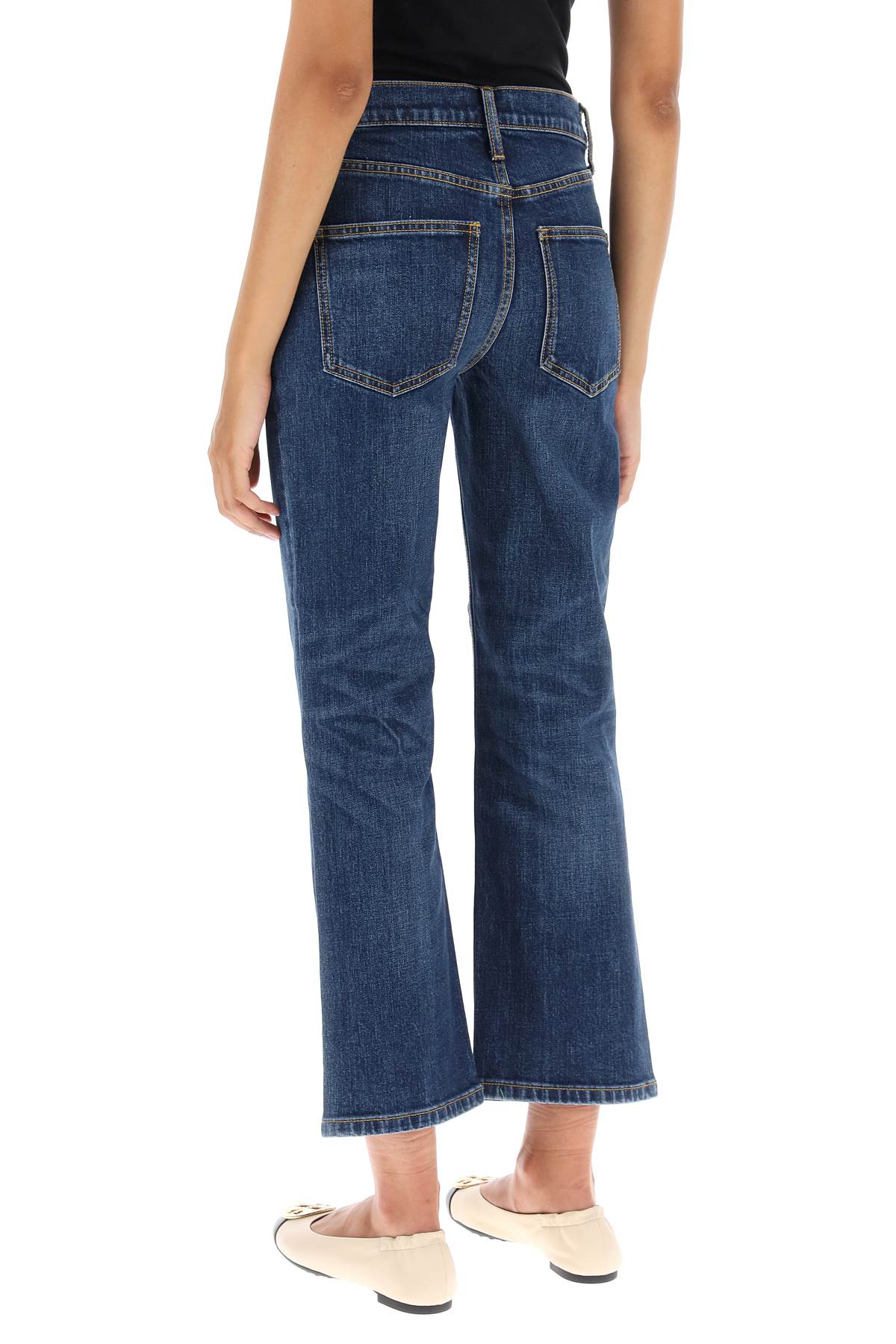 Tory Burch cropped flared jeans - VivaceVenus