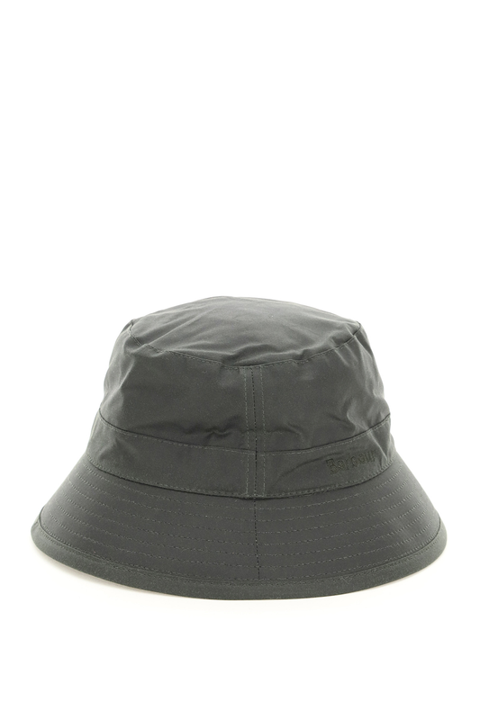 Barbour Waxed Bucket Hat   Verde