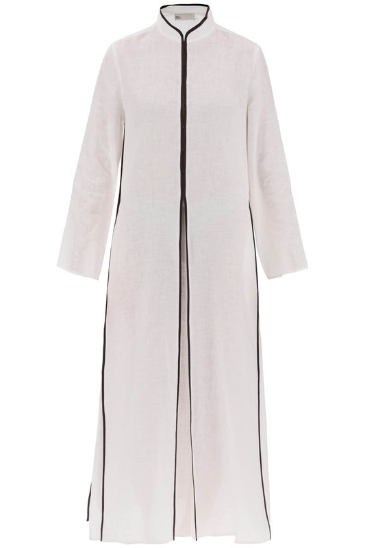 Tory Burch long linen caftan dress - VivaceVenus