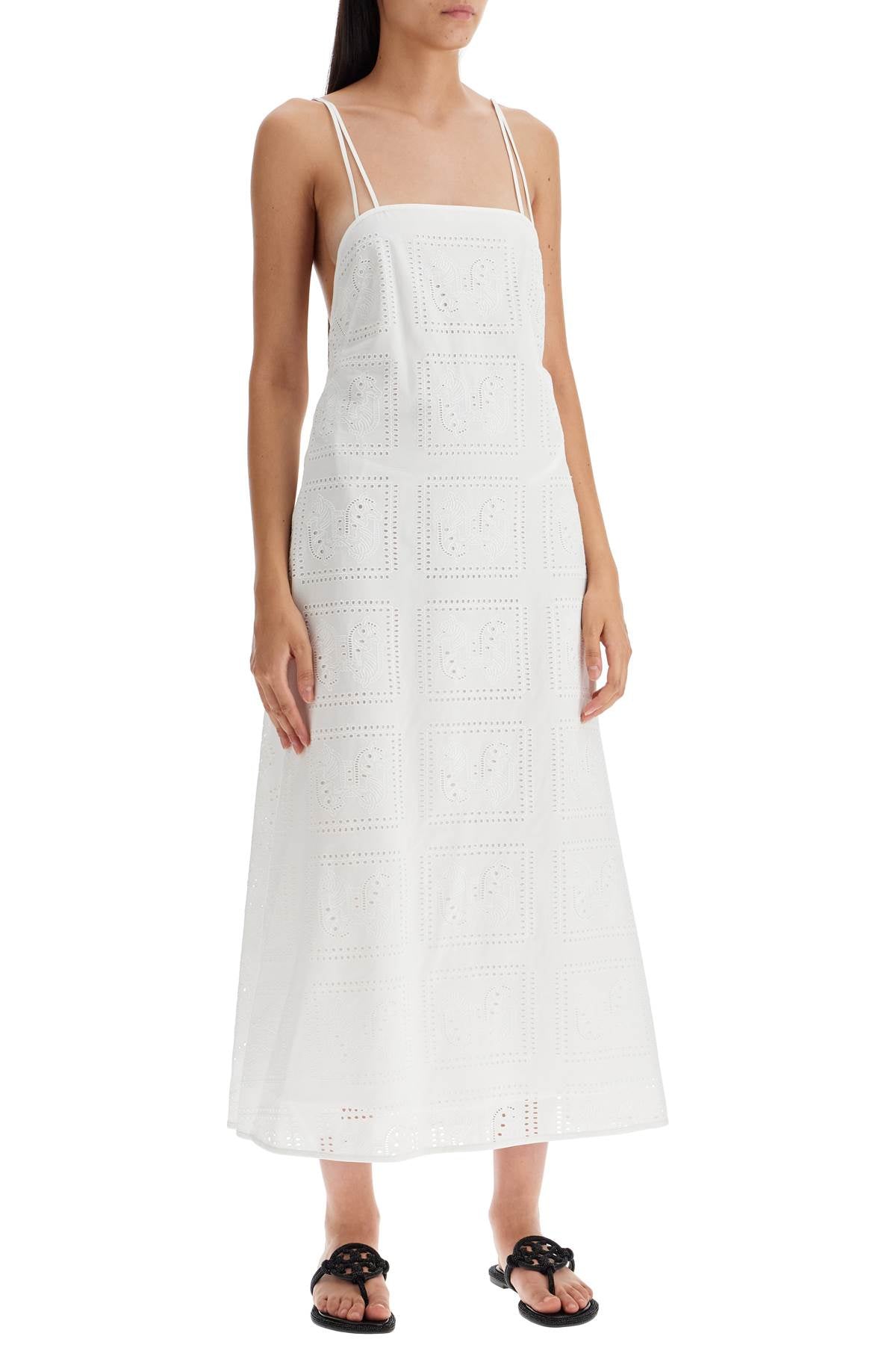 Tory Burch midi lace dress in seven - VivaceVenus