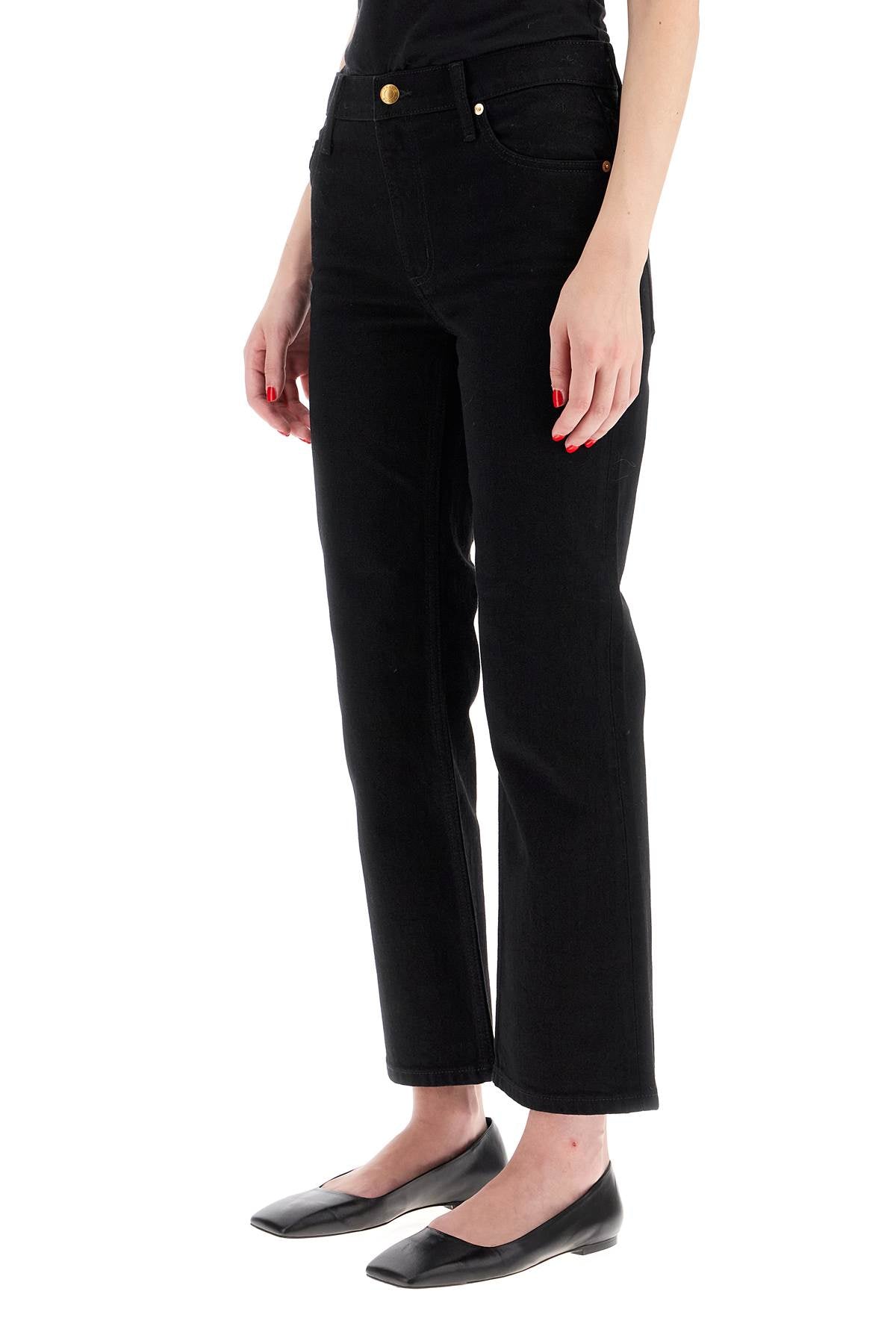 Tory Burch low-waisted kick flare jeans - VivaceVenus