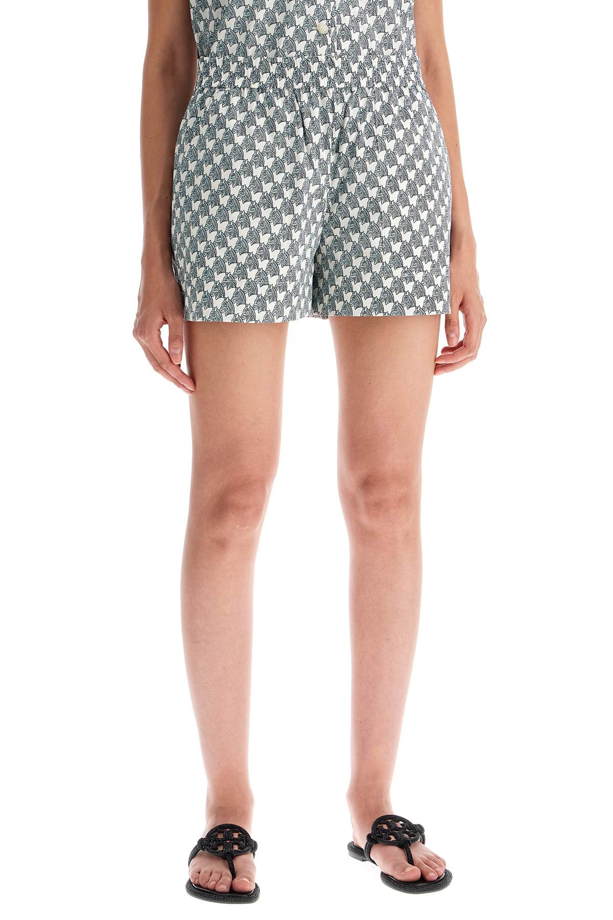 Tory Burch printed poplin shorts for - VivaceVenus